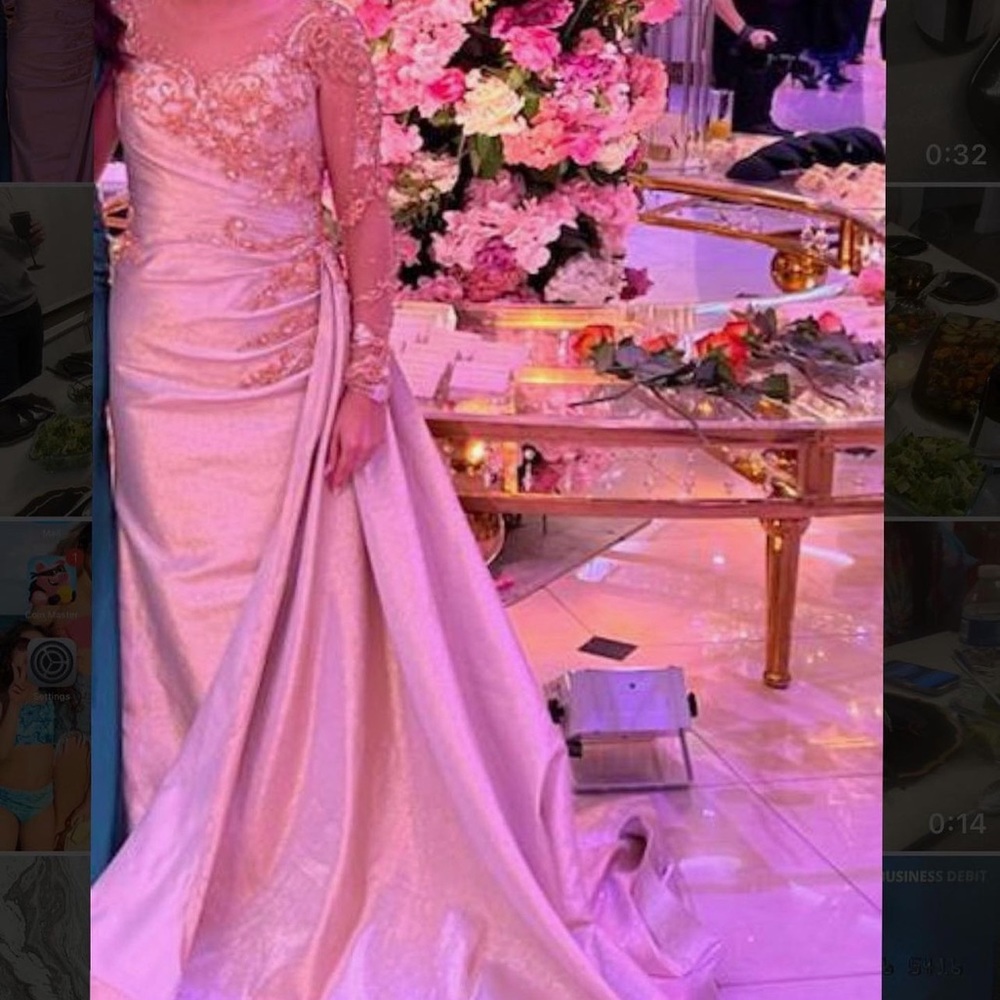 Gorgeous custom made dress.